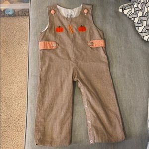 EUC Pumpkin Longall N monogram size 2T